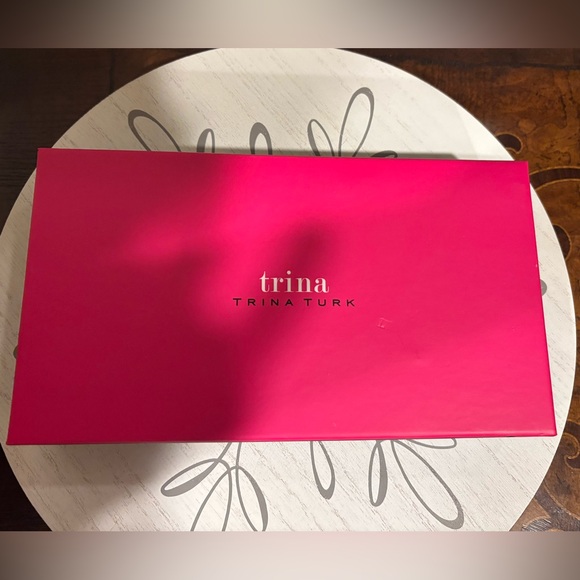 Trina Turk Blue and White Geometric Wallet - Picture 5 of 7